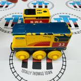 Rebecca and Tender (Thomas Wood Mattel) Fair Condition Chipping Paint Wooden - Used