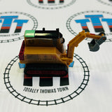 Oliver the Excavator with Treads #3 (2024) Newer Style Pull Along Capsule Plarail - Used