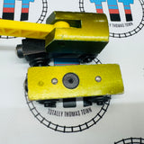 Breakdown Train & Flatbed (Learning Curve 1996) Rare Chipping Paint Fair Condition Wooden - Used