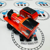 James & Tender Roll and Whistle (Mattel) Fair Condition Fuzzy Sound Wooden - Used