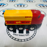 BRIO 33766 Red & Yellow Diesel AS 413 Wooden - Used