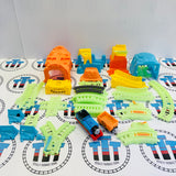 Glowing Mine Set #1 with Trains (No Cargo/Missing 1 Riser & Tunnel Gates/1 Piece not Glowing) Trackmaster Revolution - Used
