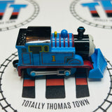 Thomas with Snowplow #4 Newer Face Capsule Plarail Wind Up - Used