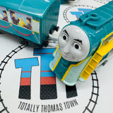 Connor and Tenders #2 (2012 Mattel) Noisy Slightly Peeling stickers Used - Trackmaster