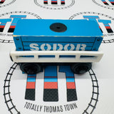 Cargo Car White with Blue Cargo Wooden - Used