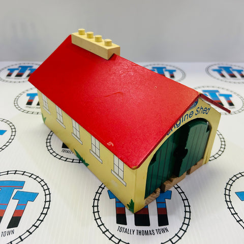 Chad Valley Engine Shed Generic Brand Used - Wooden