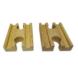 Female/Female Mini Track 2 Pieces BIGJIGS Rail Wooden - New no Box