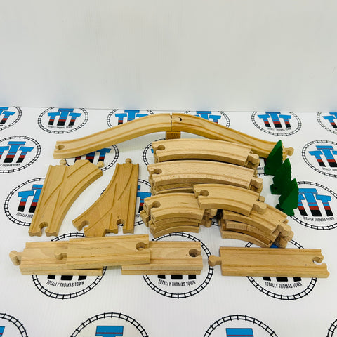 Value Track Pack #24 Generic Brand Wooden - Used