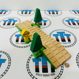 Trees on the Track Small Marks Clickity Clack Wooden - Used