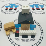 Thomas Comes to Breakfast House, Fence and Breakaway Buffer (Learning Curve 1994) Rare #1 Wooden - Used