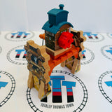 Misty Island Adventure Set #2 with Cargo Car and Cargo (Damaged Crane) Thomas Brand Wooden - Used