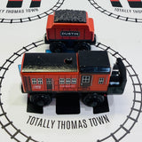 Dustin and Tender and Book (no cover for book) (Mattel) Good Condition Wooden - Used