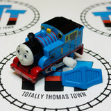 Thomas with Snowplow Newer Face #1 Capsule Plarail Wind Up - Used