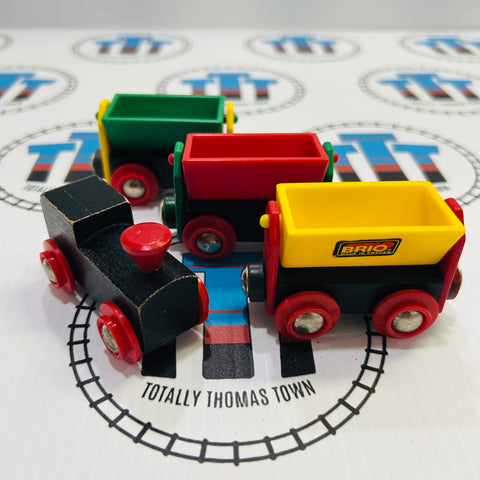 BRIO 33310 Vintage Tipping Truck Train Fair Condition Wooden - Used