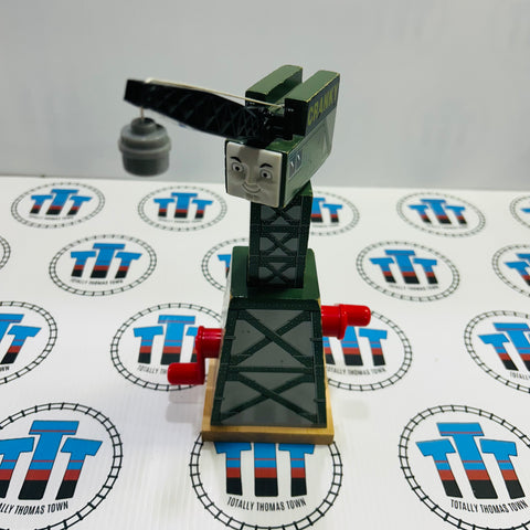 Cranky the Crane Green Poor Condition #1 Wooden - Used