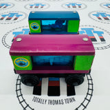 Aquarium Cars Square NO Water (Learning Curve 2001) Fair Condition Wooden - Used