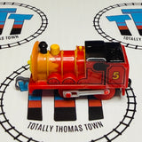 Lion James Peeling Stickers Pull Along Capsule Plarail - Used