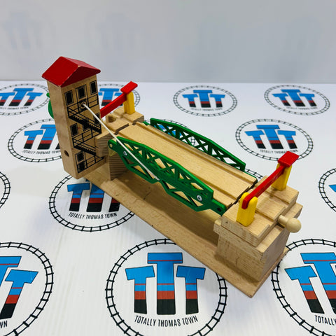 BRIO Lifting Bridge Red Roof 33357 Wooden - Used