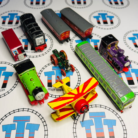 Train Value #2 ERTL Pack Poor/Fair Condition Missing Couplings/Damaged