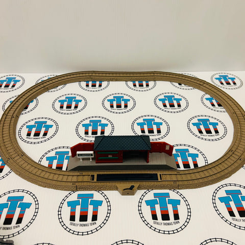 Thomas Rides the Rails Starter Set Used Complete (No Trains) Used - Trackmaster