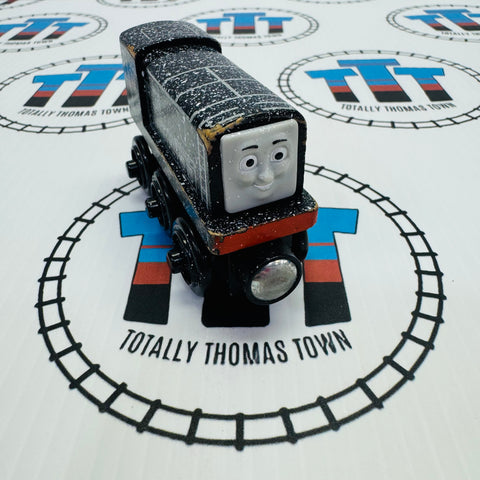 Snow Storm Diesel (Mattel) Fair Condition Wooden - Used