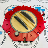 Round About Action Turntable #1 Chipped Holes/Marked Track Wooden Used - Thomas