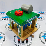 Engine Wash Green Roof Fair Condition Stained Track Wooden - Used