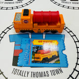 Oil Barrel Car with Barrel (2003) with Character Card Used - Take Along