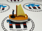 Skiff with Original Livery with Sailor John Pull Along Capsule with front hook Capsule Plarail - Used
