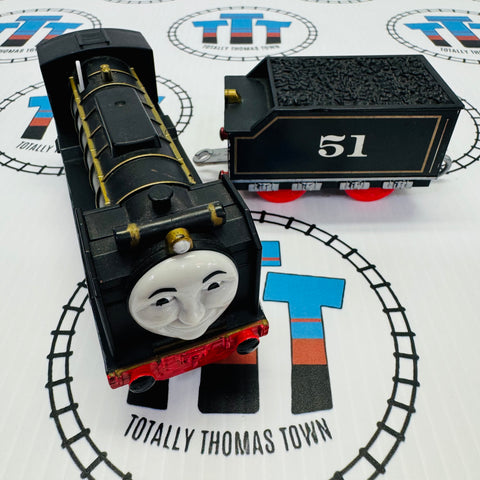 Hiro and Tender (2009 Mattel) Noisy Marked/Painted Used - Trackmaster