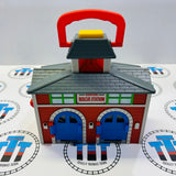 Lights & Sounds Rescue Station Playset Complete with Fire Train Used - Take Along