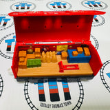 See-Inside Mail Car (Parcels and Dolly) Used - Trackmaster