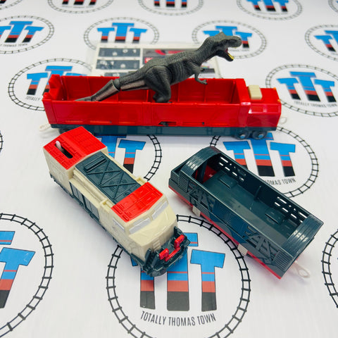 Jurassic World Dinosaur Transport Train New In Box - TOMY