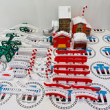 Holiday Cargo Delivery Set #1 Complete (Different Cargo Cars/Some Pieces Bent) Used - Trackmaster Revolution