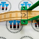 Rumbling Bridge with Track Cracked (Does Not Affect Use) Wooden - Used