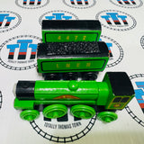 Flying Scotsman with 2 Tenders Rare #9 (2001 Learning Curve) Good Condition Wooden - Used