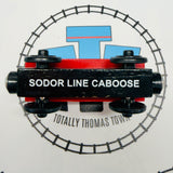 Sodor Line Caboose #3 (Learning Curve) Wooden - Used