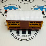 Orange Box Car with opening doors Used - TOMY