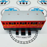 Red and Yellow Passenger Car (2002) Used - TOMY