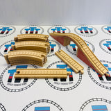 Figure 8 Set #1 No Trains Small Mark Clickity Clack Wooden - Used