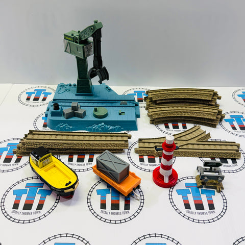 Hard at Work at Brendam Docks Set Complete No Salty Used - Trackmaster