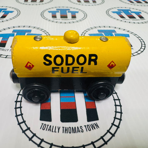 Sodor Fuel Tanker (Learning Curve 2003) Fair Condition Wooden - Used
