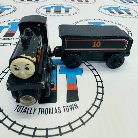 Douglas and Tender #9 (Learning Curve 1998) Rare Fair Condition Wooden - Used