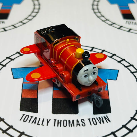 Airplane James Pull Along Capsule Plarail - Used