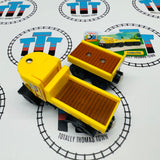 Isabella & Trailer with Card (Learning Curve 2003) Good Condition Wooden - Used