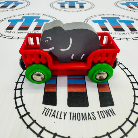 Elephant in BRIO Car Wooden - Used