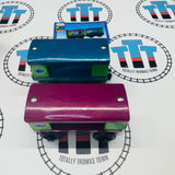 Aquarium Cars Square with Shark and Squid Low Water with Card (Learning Curve) Wooden - Used