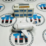 Transport Airport with Cargo Plane Capsule Plarail  - Used