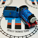 Gordon and Tender Slightly Winking Capsule Plarail Pull Along - Used