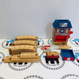 Percy & The Mail Station Set #1 No Train Wooden - Used